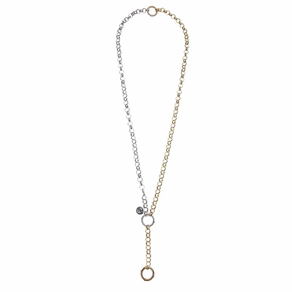 Jane Win Gilver Lariat Multi-Style Rolo Chain - Picture 3 of 7